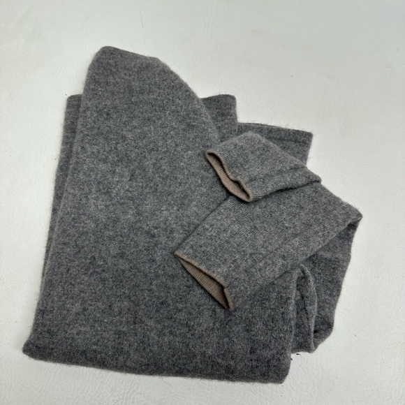 Bobby Jones cashmere sweater gray size s/m - Picture 7 of 7
